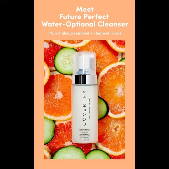 COVER FX- Future Perfect Water-Optional Cleanser - Picture 2 of 8